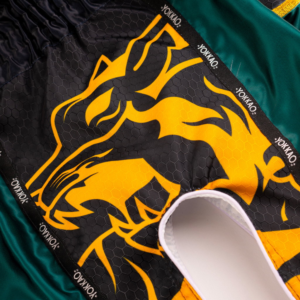 Originial Yokkao Muay Thai Shorts Gold - Afbeelding 10